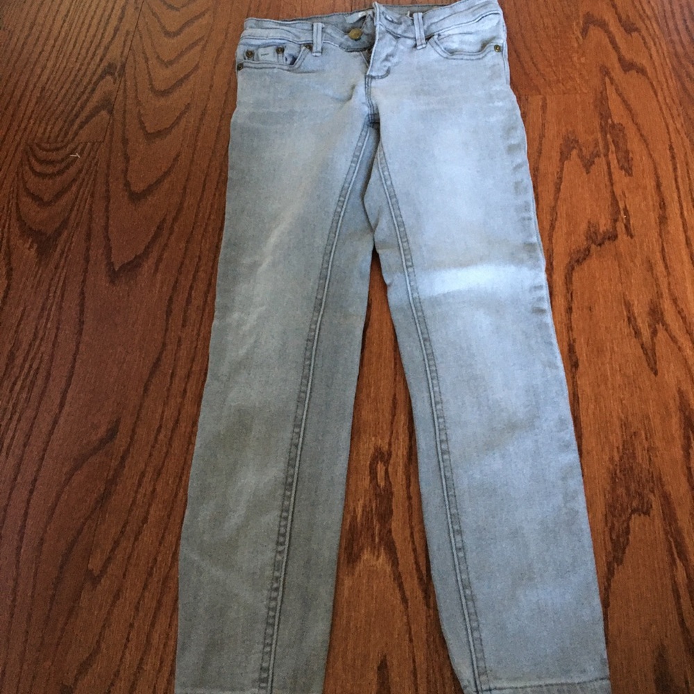 Gray jeans